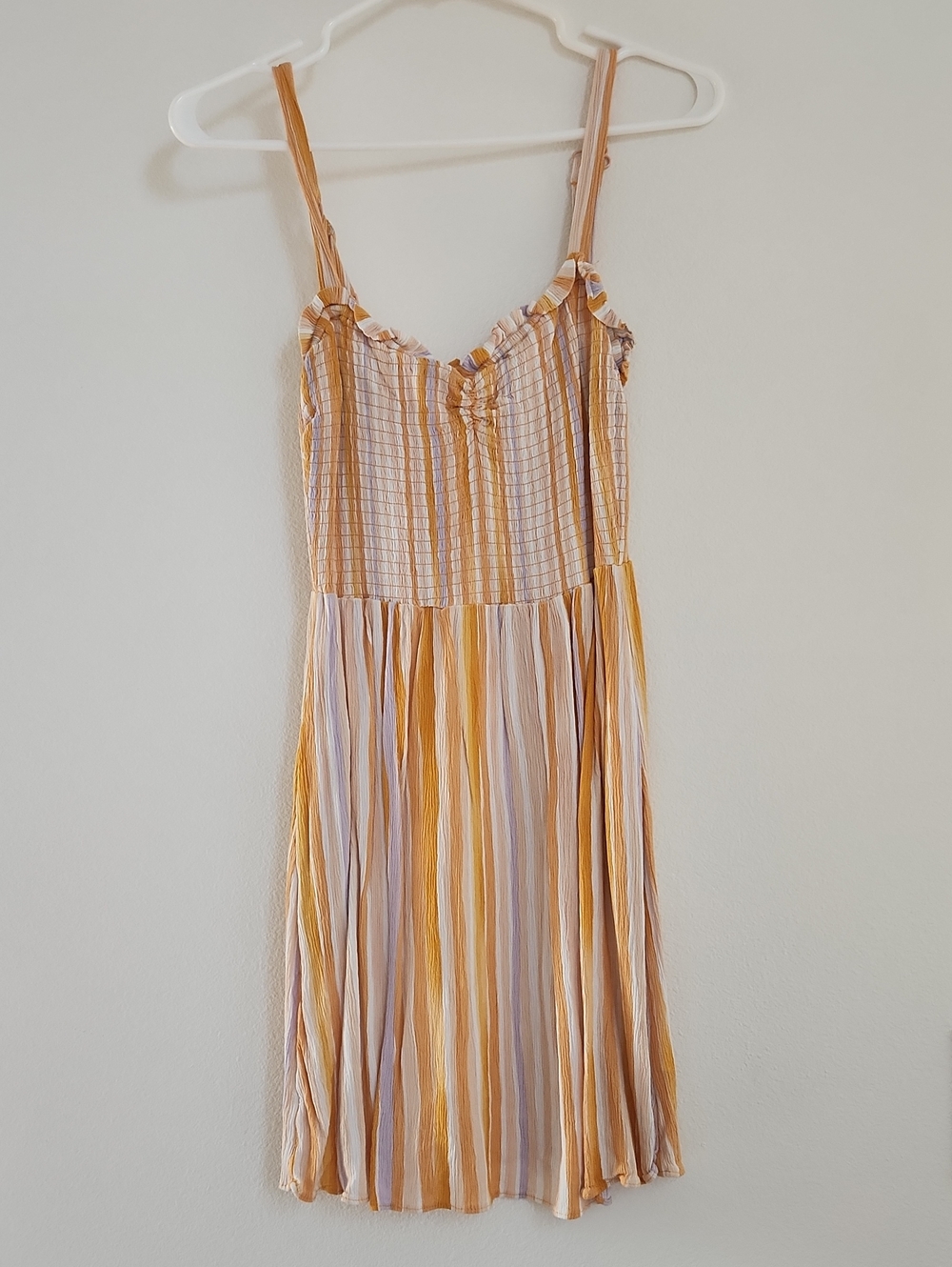 Market And Spruce Yara Smocked Sweetheart Dress